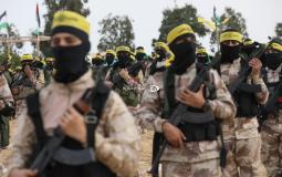 كتائب شهداء الأقصى "لواء العامودي" تنظم عرضًا عسكريًا في غزة