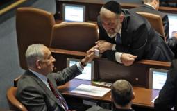 أربيه درعي مع رئيس الحكومة الإسرائيلية الجديدة - توضيحية