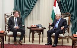 الرئيس عباس ومستشار الامن القومي الأمريكي جيك سوليفان