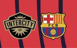 مباراة برشلونة وانتر سيتي في كأس إسبانيا