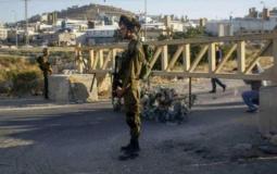 حاجز لقوات الاحتلال