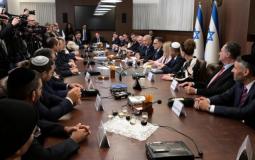 الحكومة الاسرائيلية الجديدة برئاسة بنيامين نتنياهو
