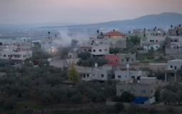 نابلس - الجيش الإسرائيلي يفجر منزل عائلة الأسير وائل شحادة
