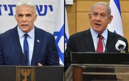 بنيامين نتنياهو ويائير لابيد