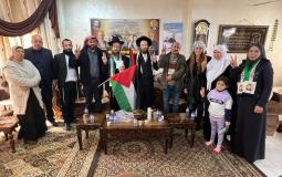 زيارة وفد من حركة "ناطوري كارتا" لمخيم جنين