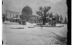 ثلوج فلسطين خلال 136 عامًا