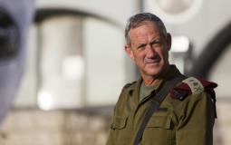 غانتس وزير الجيش الإسرائيلي السابق - ارشيف