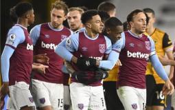 لاعبو  وست هام في مباراة سابقة