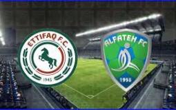 مباراة الفتح ضد الاتفاق