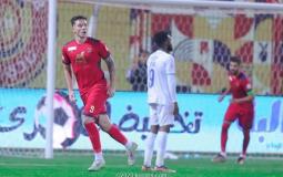 من مباراة ضمك والفتح