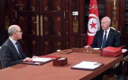الرئيس التونسي قيس سعيّد يلتقي وزير خارجيته نبيل عمّار في تونس