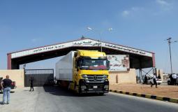 شاحنة مساعدات اردنية في طريقها لسوريا