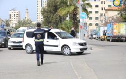 صورة أرشيفية للمرور في غزة