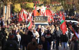 مسيرة الديمقراطية في ذكرى إنطلاقتها