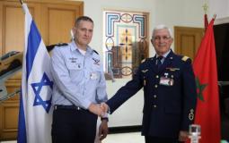 قائد سلاح الجو الاسرائيلي يلتقي نظيره المغربي