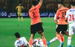 الزمالك ضد فاركو في مباراة سابقة