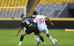 من مباراة الزمالك وفاركو اليوم