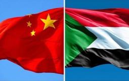 علم فلسطين والصين