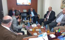 وزير الزراعة يزور مقر الإدارة العامة للمعابر والحدود بغزة
