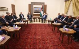 لقاء الرئيس عباس مع وزير الخارجية الإيطالي