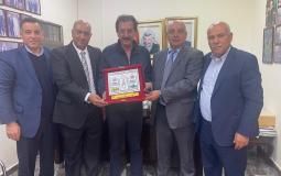 لقاء جمعية رجال الأعمال بغزة مع مدير المعابر