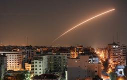 إطلاق صاروخ من غزة صوب إسرائيل - أرشيف