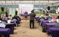 جانب من جلسة التشريعي بغزة على حدود القطاع