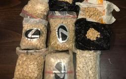 المخدرات المضبوطة في غزة