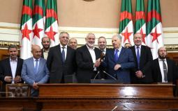 إسماعيل هنية يصل الجزائر على رأس وفد من حماس
