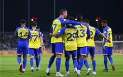 لاعبو فريق النصر السعودي