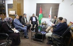 اجتماع كهرباء غزة مع وفد الاتحاد الاوروبي