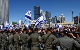 مظاهرات احتجاجية في إسرائيل ضد حكومة نتنياهو