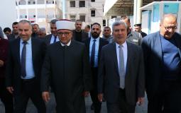 عميد المعاهد الأزهرية يستقبل وزير الأوقاف الفلسطيني