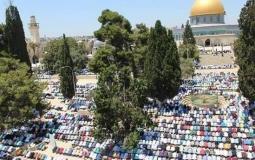 صلاة العيد في رحاب المسجد الأقصى - موعد صلاة عيد الفطر 2023 فلسطين