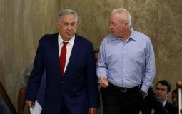 وزير الجيش الإسرائيلي غالانت مع رئيس الوزراء الإسرائيلي نتنياهو