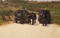 جانب من المواجهات مع قوات الاحتلال في الضفة