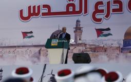 خطاب يحيى السنوار اليوم في يوم القدس العالمي بغزة