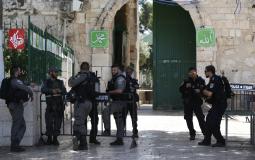 الشرطة الإسرائيلية في البلدة القديمة  - أرشيفية