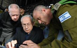 نتنياهو وغالانت يشاهدان فيديو عملية إطلاق النار اليوم