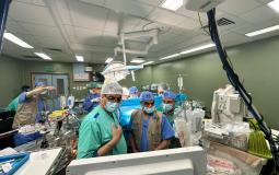 غزة:وفد "PAMA" الطبي يختتم جولته بإجراء سلسلة عمليات قلبية نوعية