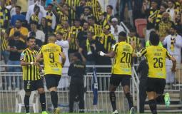 من مباراة الاتحاد ضد الباطن اليوم