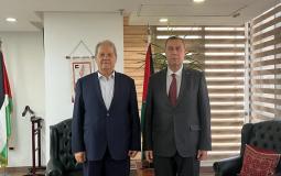 لقاء السفير "اللوح" مع رئيس المجلس الوطني روحي فتوح