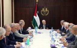 اجتماع اللجنة التنفيذية لمنظمة التحرير برئاسة الرئيس عباس
