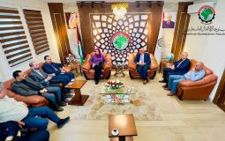 جمعية رجال الأعمال بغزة تبحث مع مؤسسة فاتن التعاون المشترك