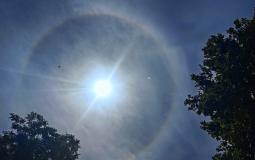 تفسير ظهور هالة حول الشمس