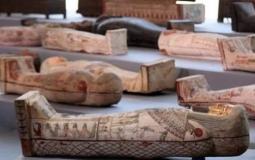 السياحة في مصر توضح حقيقة نقل توابيت فرعونية لإسرائيل