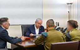 نتنياهو يجري مشاورات أمنية بشأن الوضع في غزة