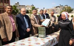 وكيل وزارة التعليم يُكرِّم الطالبات الحافظات للقرآن الكريم شمال غزة