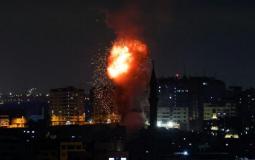 القصف الإسرائيلي على غزة الآن