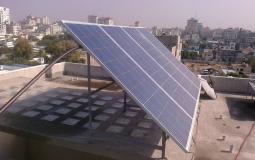 رابط تسجيل أضرار أنظمة الطاقة الشمسية في غزة - توضيحية